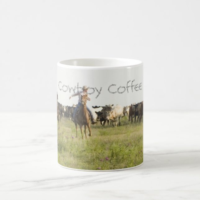 Cowboy-Kaffee - Tasse 4 (Mittel)