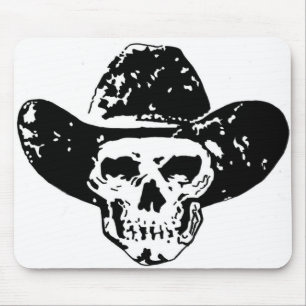 Cowboy-Knochen Mousepad