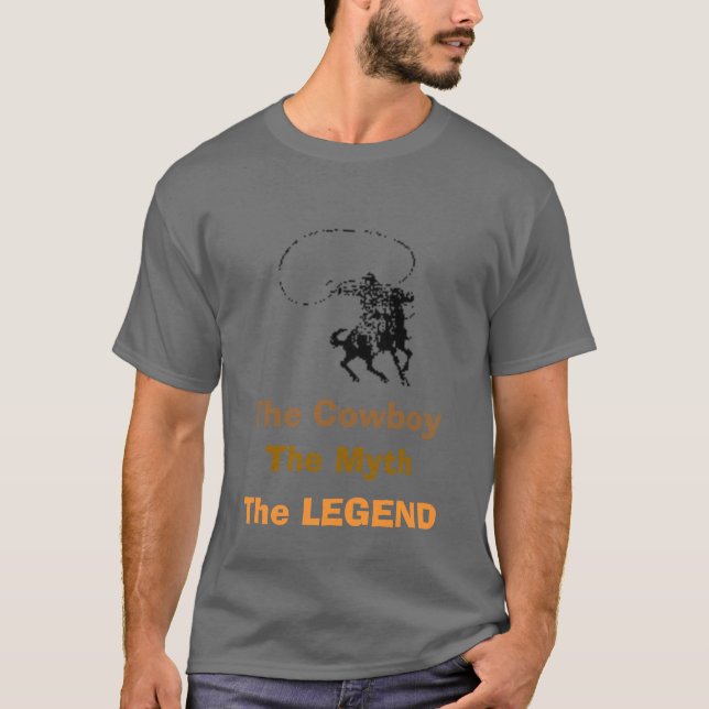 Cowboy-Legenden-T - Shirt (Vorderseite)