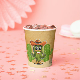 Cowboy Little Cactie Cactus Baby Shower Pappbecher