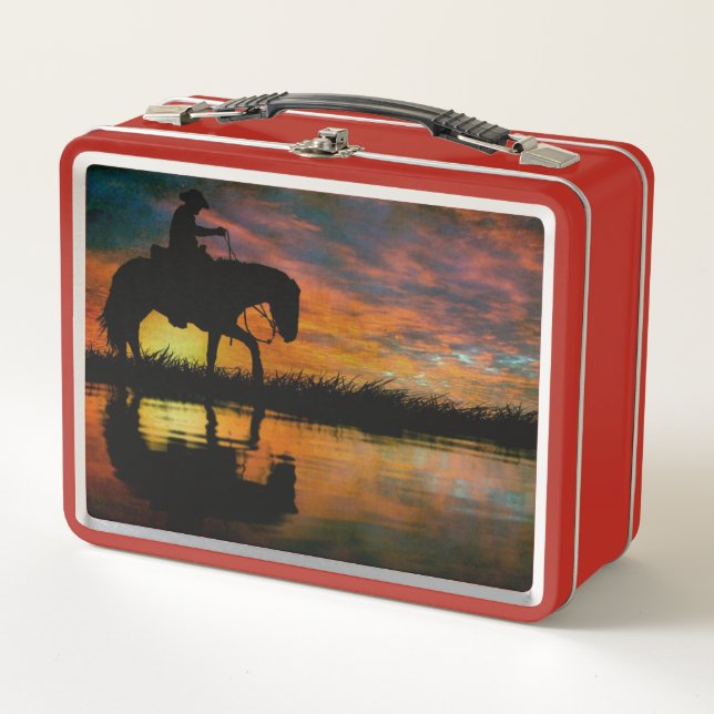 Cowboy Lunch Box (Vorderseite)