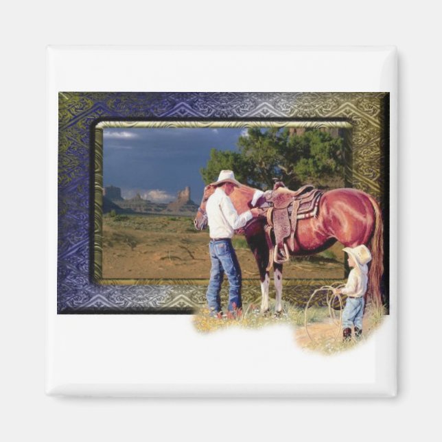 Cowboy Magnet (Vorne)