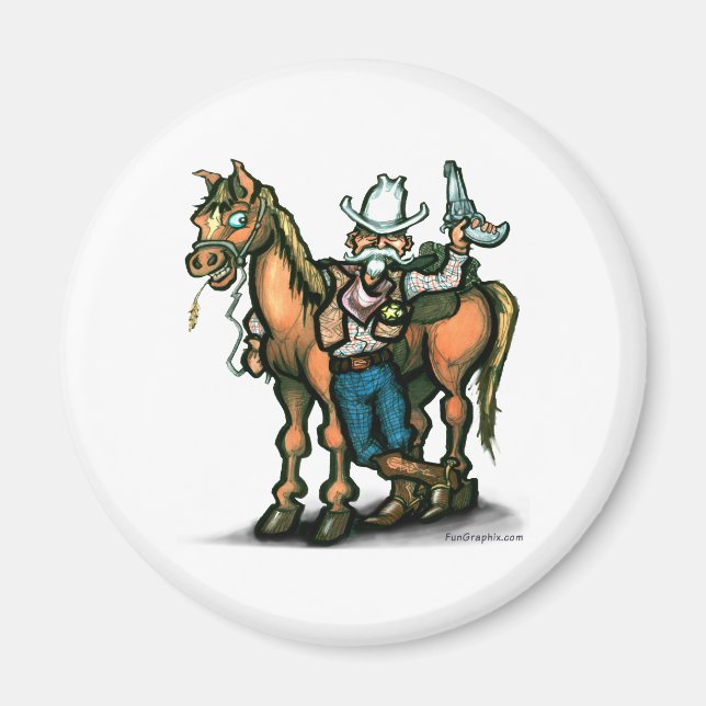 Cowboy Magnet (Vorne)