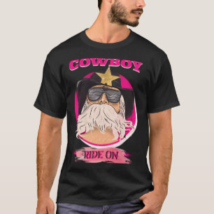 Cowboy-Motorrad T-Shirt