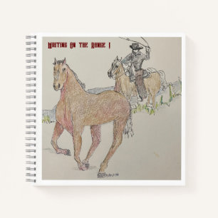 Cowboy-Notebook ! Notizbuch