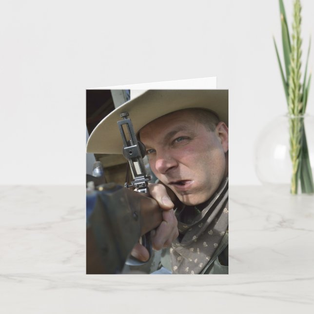 Cowboy Notecard Karte (Vorderseite)