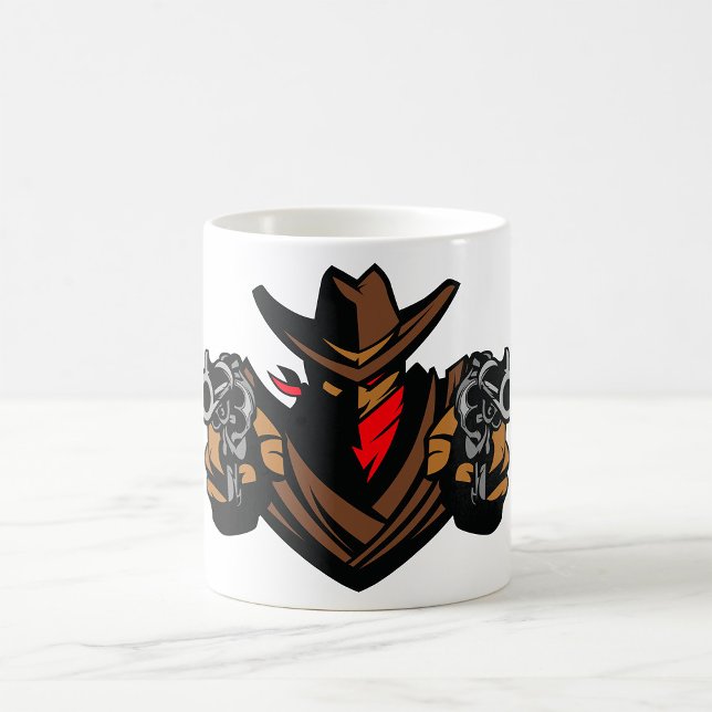 Cowboy Outlaw Café Mug (Créateur téléchargé)