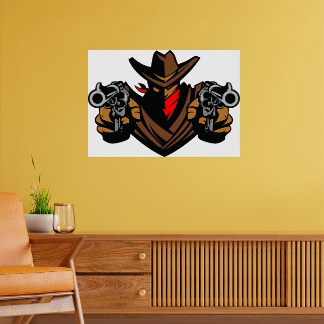 Cowboy Outlaw Poster (Von Creator hochgeladen)