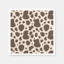 Cowboy Party Napkins | Kuh Print Napkins Serviette