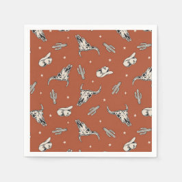 Cowboy Party Napkins | Western Party Napkins Serviette