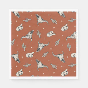 Cowboy Party Napkins   Western Party Napkins Serviette