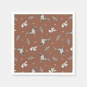 Cowboy Party Napkins   Western Party Napkins Serviette