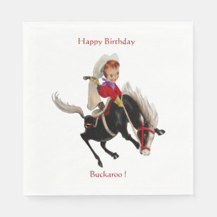 Cowboy-Party Serviette