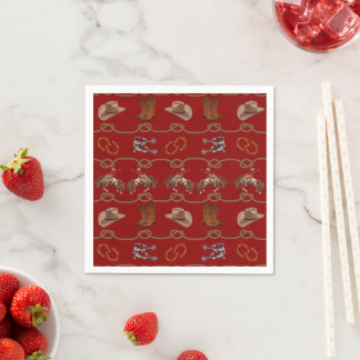 Cowboy-Party Serviette