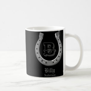 Cowboy-Pferd-Schild Ss Cute Ss Personalisiertes Mo Kaffeetasse