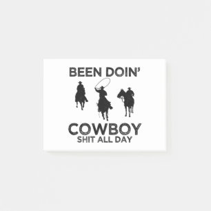 Cowboy Post-it Klebezettel