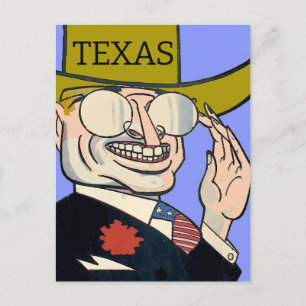 Cowboy-Postkarte Postkarte
