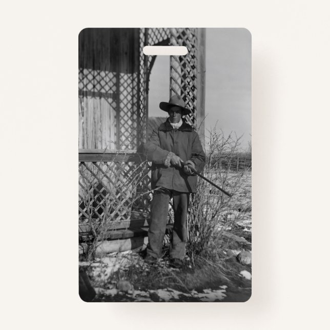 Cowboy Rancher oder kanadischer Gesetzentwurf des  Ausweis (Vorderseite)