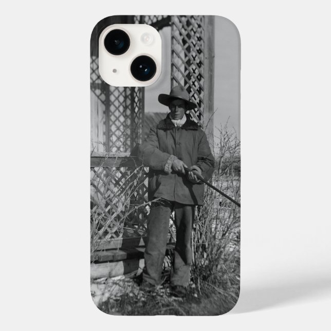 Cowboy Rancher oder kanadischer Gesetzentwurf des  Case-Mate iPhone 14 Hülle (Rückseite)