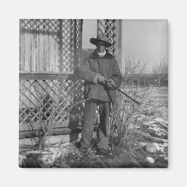 Cowboy Rancher oder kanadischer Gesetzentwurf des  Magnet (Vorne)