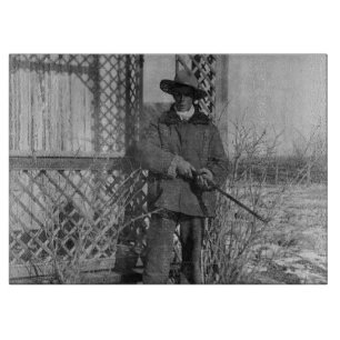 Cowboy Rancher oder kanadischer Gesetzentwurf des Schneidebrett