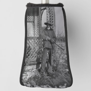 Cowboy Rancher oder kanadischer Outlaw des alten W Golf Headcover