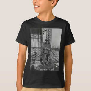 Cowboy Rancher oder kanadischer Outlaw des alten W T-Shirt