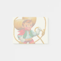 Cowboy Retro Boy Kind Niedlicher Western