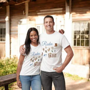 Cowboy Rodeo Abenteuer Wilder Westen Erster Geburt T-Shirt