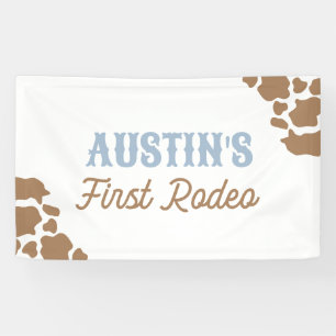 Cowboy Rodeo Geburtstagsparty Banner