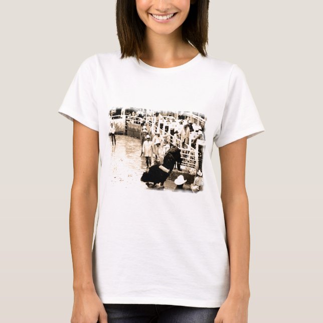 Cowboy-Rodeo T-Shirt (Vorderseite)