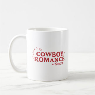 Cowboy Romance Liebhaber des Buchclubs Kaffeetasse