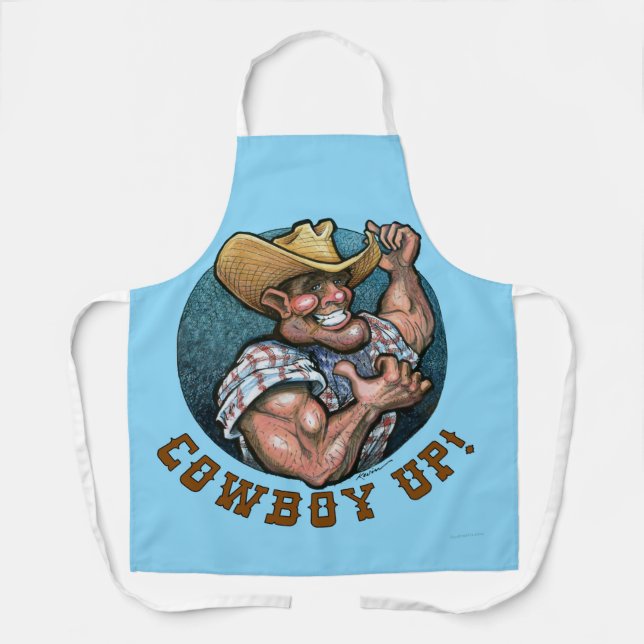 Cowboy Schürze (Vorderseite)