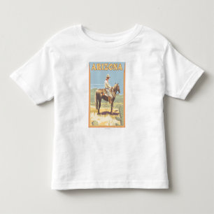 Cowboy (Seitenansicht)Arizona Kleinkind T-shirt