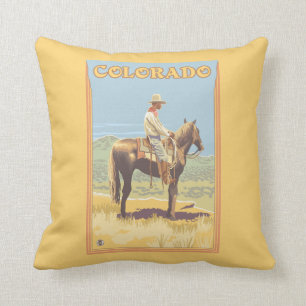 Cowboy (Seitenansicht) Colorado Kissen