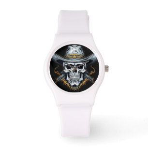 Cowboy Skeleton Armbanduhr