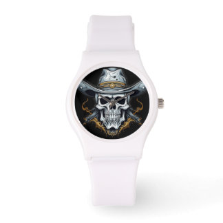 Cowboy Skeleton Armbanduhr