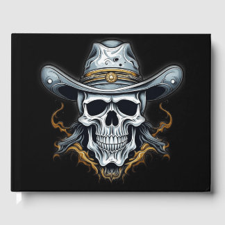 Cowboy Skeleton Gästebuch