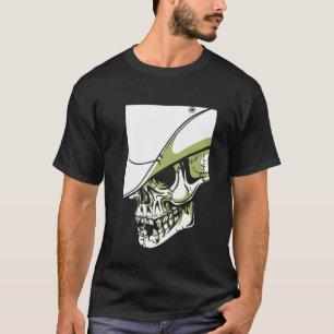 Cowboy Skull Artistics Cool Print on Demand T-Shirt