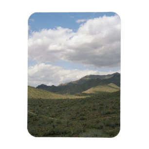 Cowboy Skyline Decorative Western Foto Magnete