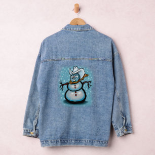 Cowboy Snowman