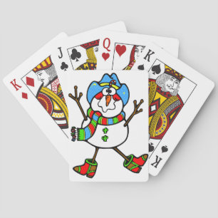 Cowboy Snowman Spielkarten