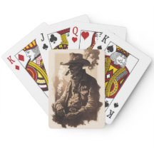 Cowboy Spielkarten