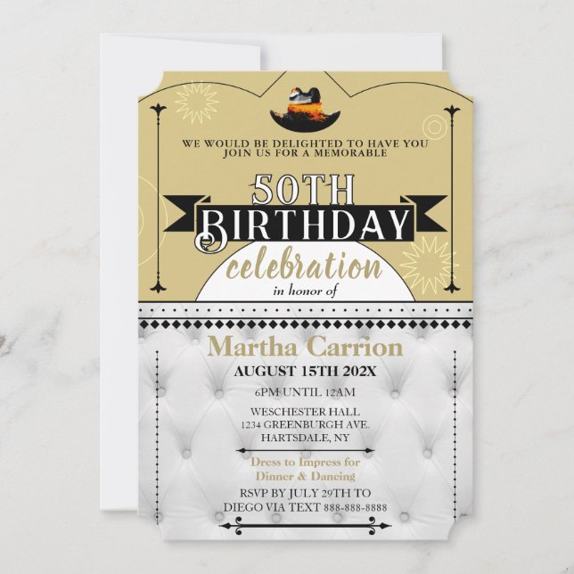 Cowboy-Staaten mit flacher Karte (Vorderseite)