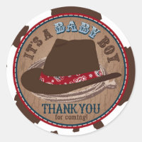 Cowboy Stetson Hat Western Baby Shower