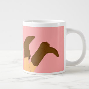 Cowboy-Stiefel Jumbo-Tasse