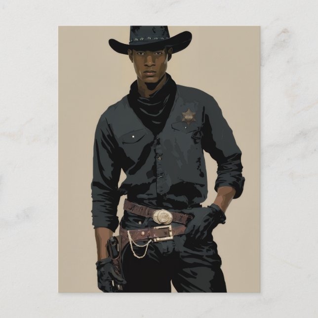 COWBOY SWAG # 4 POSTKARTE (Vorderseite)