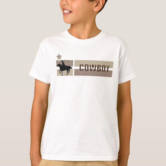 Cowboy T-Shirt (Vorderseite)