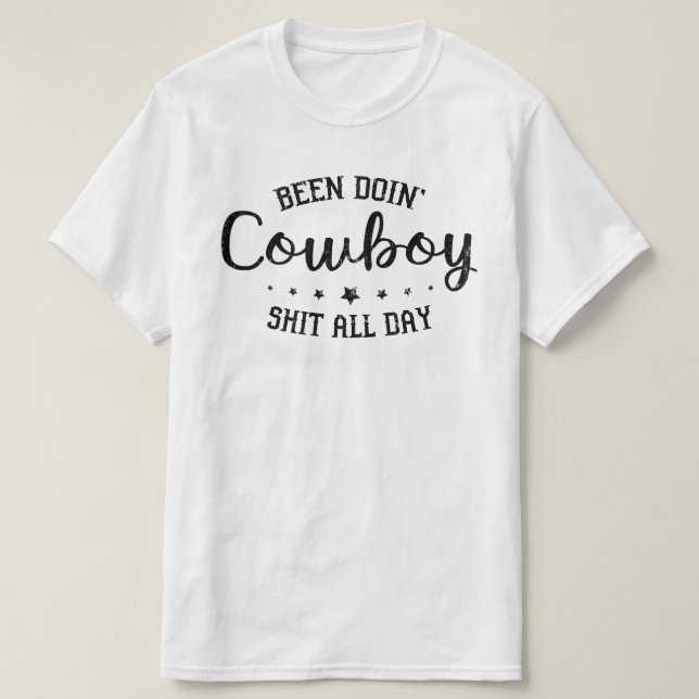 Cowboy T-Shirt (Design vorne)