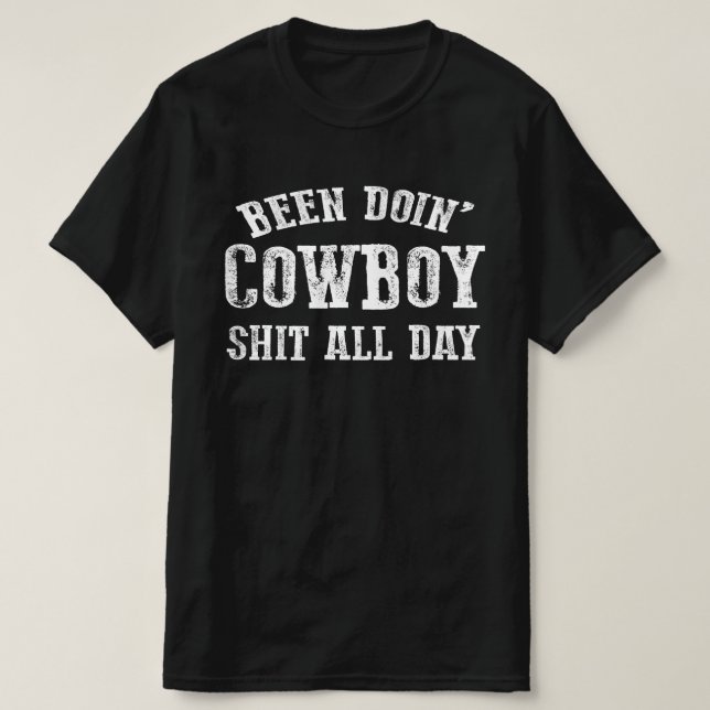 Cowboy T-Shirt (Design vorne)